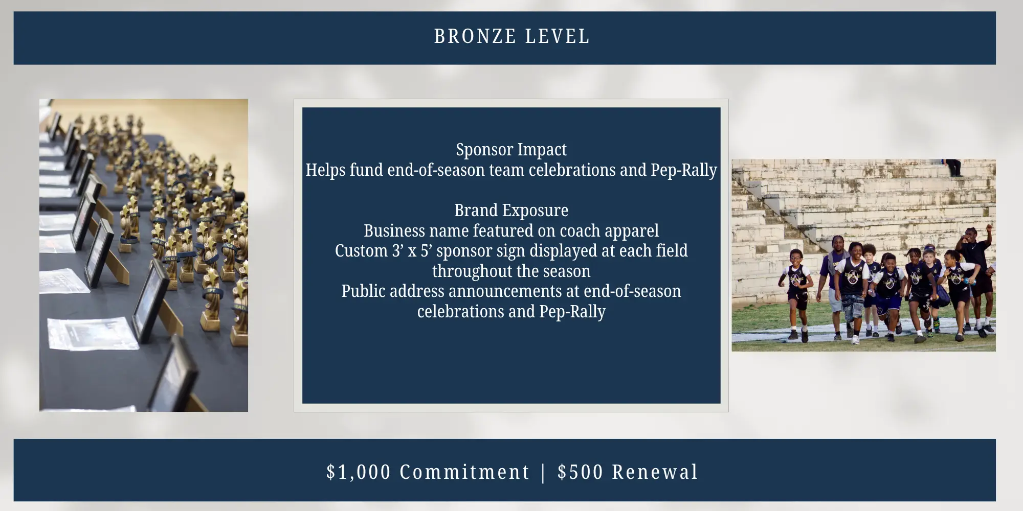 Bronze Level Sponsorship