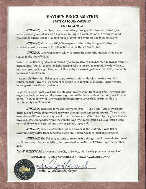 proclamation-from-mayor-alexander-usher-syndrome-awareness-day
