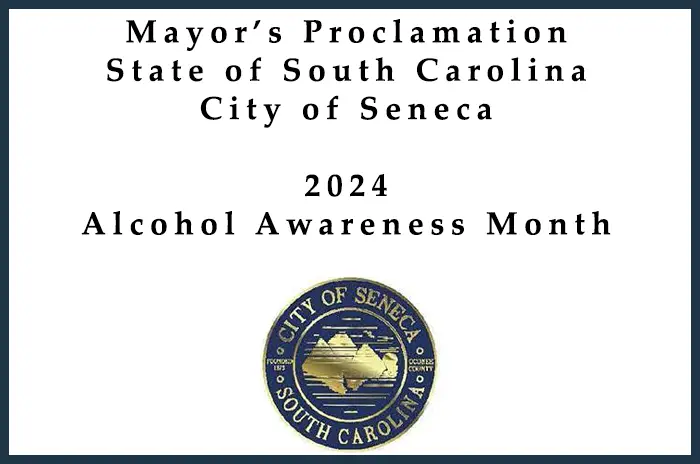 Mayor's Proclamation - Alcohol Awareness Month - 2024