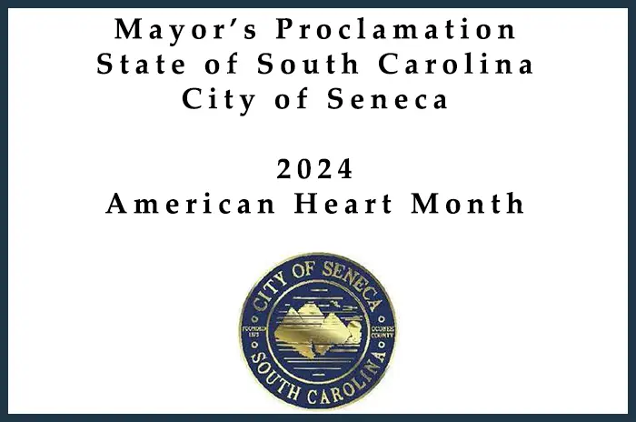 Mayor's Proclamation - American Heart Month - 2024