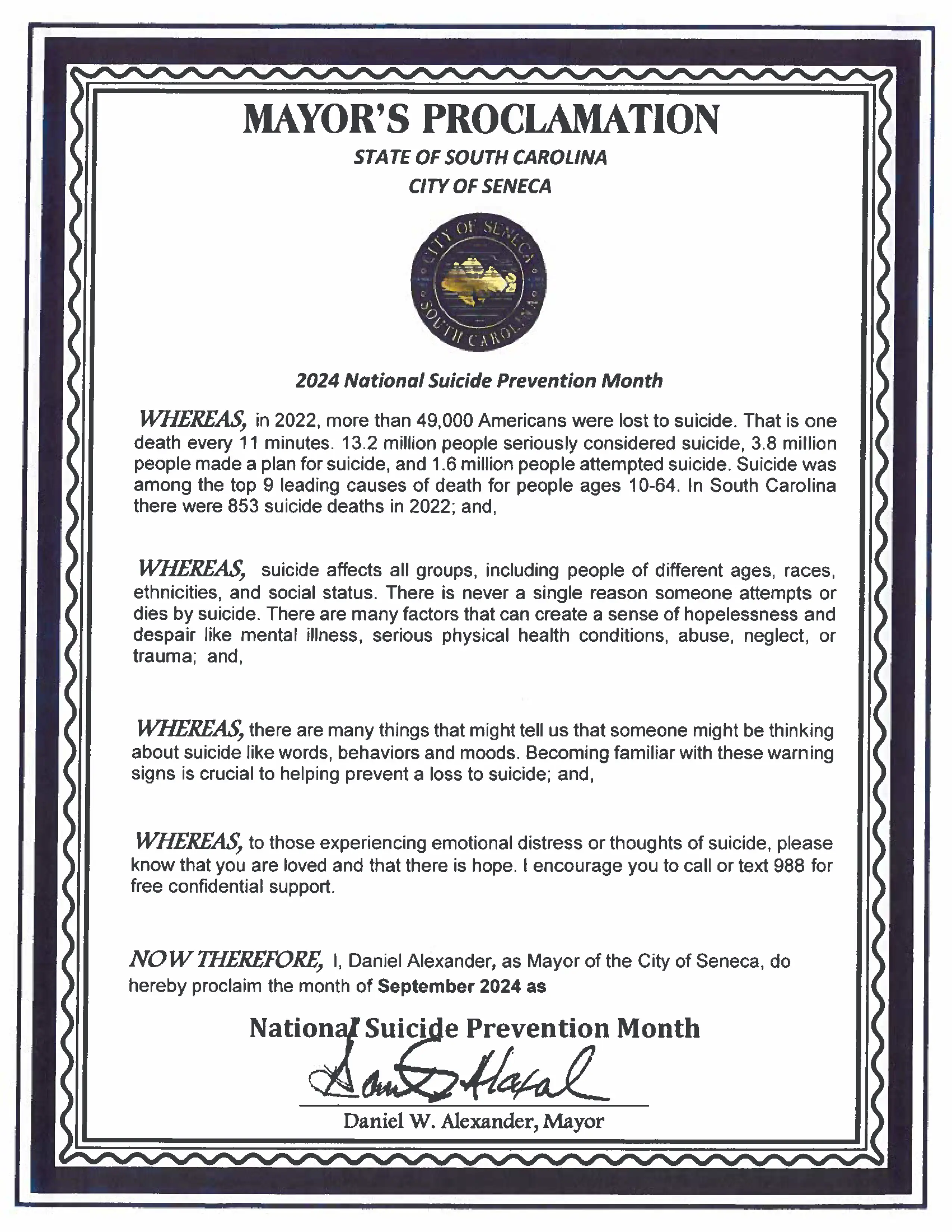 mayor-s-proclamation-national-suicide-prevention-month-2024