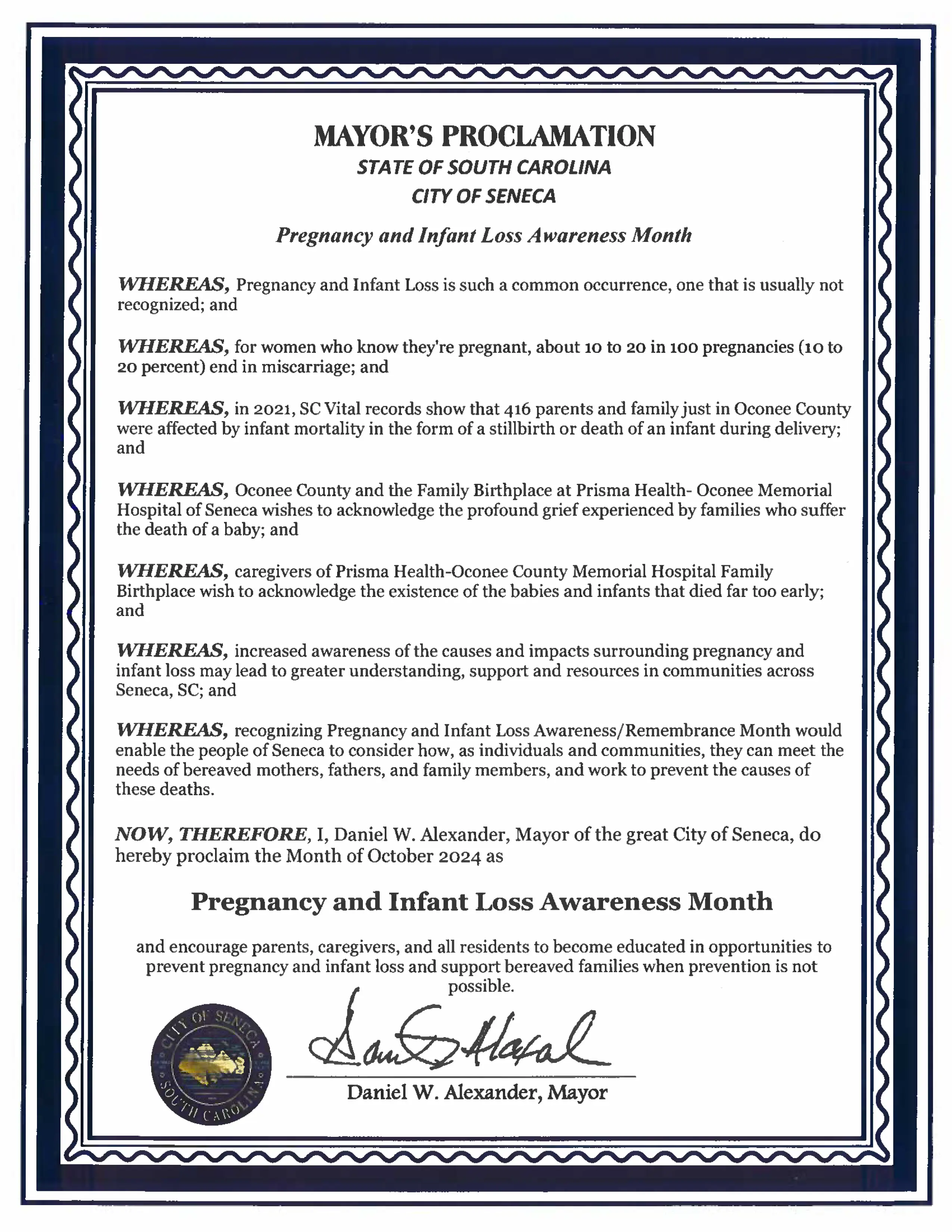 mayor-s-proclamation-pregnancy-infant-loss-awareness-month-2024